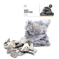 UNS Accent Stone - Aquascaping Hardscape for Freshwater Aquarium Aquascape - Shrimp, Turtle, Betta Fish Tank Decoration - Blue Gray Small Rock for Terrariums & Vivariums - Seiyru Mountain Stone, 3 lb - size: Stone - 3LB