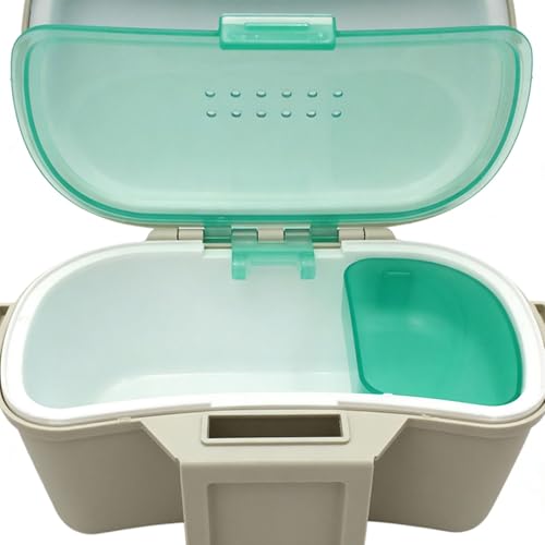 Worm Box - Insulated Waist Organizer Portable - Fishing Bait Case,for Boat Kayak Camping Shrimp Aquarium Sports Outdoors Saltwater Freshwater