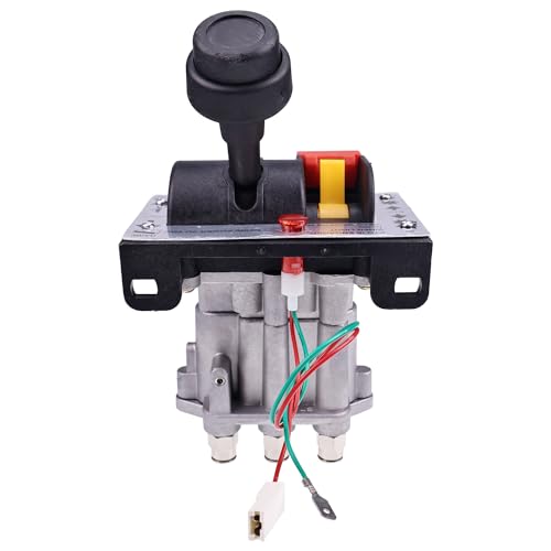 AIVWUMOT AV-295 Air Shift Control Valves with PTO Switch Brighter Light Push to Connect Fittings Dump Truck Valve Tipper Hydraulic System AV295 328388-79X 329358X K90 Series