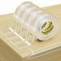 4Pack Clear Edge Protector Strip, 0.8in x 3.28FT(13.12FT Total), Sharp Edge Wrap Cover Tape, Self Adhesive Protective Bumper Guards for Cabinet Door Desk Glass Table Furniture, Kitchen Countertop - size: 4 Pack x 0.8in x 3.28FT