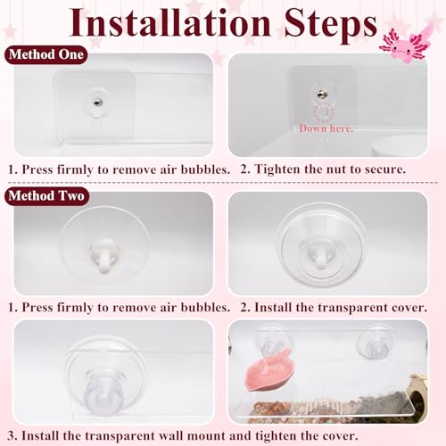 Axolotl Hammock Ledge for Aquarium with Feeding Dish Ceramic Tray Suction Cup and Feeding Tweezer Axolotl & Bearded Dragon Aquarium Accessories Kit (7.8 x 3.9in)