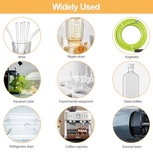 4 Pcs Extra Long Pipe Cleaners,Straw Cleaner Brush Extra Long,Tube Cleaning Brush Suitable for Cleaning Feeding Tubes