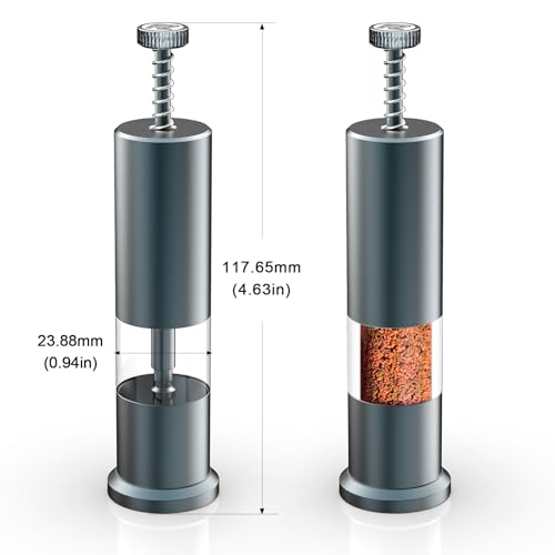 FZONE Aquarium Fish Feeder, Press-to-Feed Fish Food Dispenser for Aquariums
