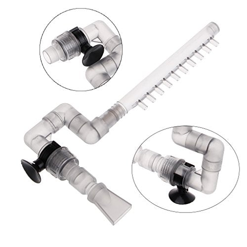 Canister Outflow Outlet Tube Fish Tanks External Filter Replacement Accessories with Strong Suction Cups