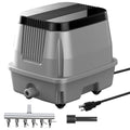 AquaMiracle Linear Air Pump ZP-40/ZP-60/ZP-100 for Pond Aeration, 635/950/1600GPH Septic Air Pump Pond Aerators for Outdoor Ponds, Waste Treatment, Aquarium, Fish Farm, Seafood Restaurant - style: 635GPH(40LPM)
