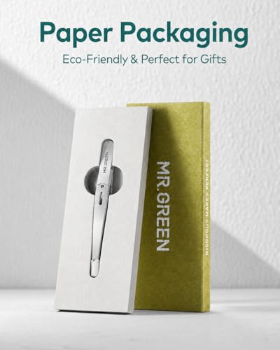 MR.GREEN Tweezers For Women Facial Hair, Professional Precision Eyebrow Tweezers for Women and Men,