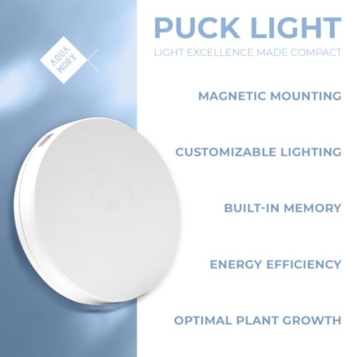 SOL LED Light - Aquarium Lights for Fish Tank, Aquarium LED Light, Aquarium Lights for Nano Planted Tank Set ups, LED Fish Tank Lights, LED Aquarium Light, Fish Tank LED Light - SOL, White - color: White, size: SOL - LED Puck Light