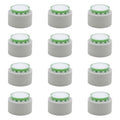 12 Set New Upgrade Aquarium Plant Weights, Anti-Floating Ceramic Water Grass Planting 3-Piece Set, Aquarium Landscape Decor for Fish Tank/Aquarium Accessories