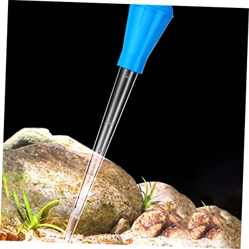 3pcs Aquarium Clean Pipettes for Fish Tank Water Changes and Gravel Cleaning Manual Water Changer Precise Measurement for Easy Waste Removal - color: Blue, size: 29x5cm