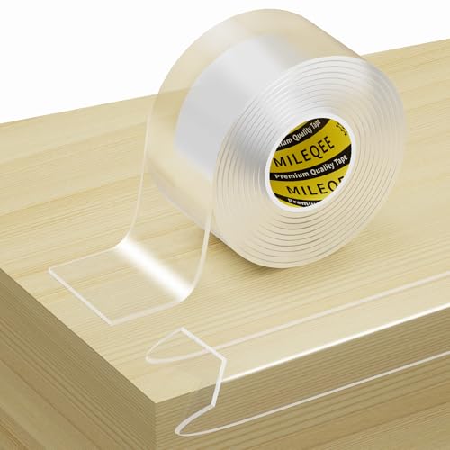 Clear Edge Protector Strip, 2in x 6.56FT, Sharp Edge Wrap Cover Tape, Self Adhesive Protective Corner Bumper Guards for Cabinet Door Desk Glass Table Bed Furniture, Kitchen Countertop - size: 1 Pack x 2in x 6.56FT