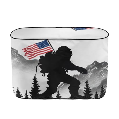 Ape Man American Flag RV Propane Tank Cover Weather Resistant Gas Cylinder Cover Dustproof Camper Propane Tank Cover Camper Accessories Washable - color: Ape Man American Flag, size: Small-Double 20LB