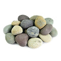 50 Lb. Premium Large Mixed Mexican Beach Pebbles 3-5 inches, Decor, Garden, Landscape, Pathways, Backyard, Rock Pebbles