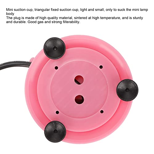 Fish LED Bubble Stone Disk Light,Aquarium Air Bubble LED Round Light Fish Air Bubbler Decoration Light for Illumination Oxygenation Decorations ()(#2)