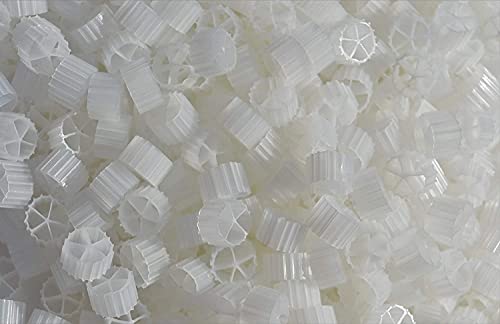 K2 Bio Media Plus Filter Media Moving Bed Biofilm Reactor (MBBR) for Aquaponics, Aquaculture, Hydroponics - Ponds - Aquariums by Whole Koi Farm, (6 Cubic Feet) - size: 6 Cubic Feet
