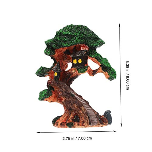 Toddmomy Miniature Ornament for Fish Tank Realistic Landscaping Decor Simulated Aquatic Environment for Aquarium and Microlandscape Design