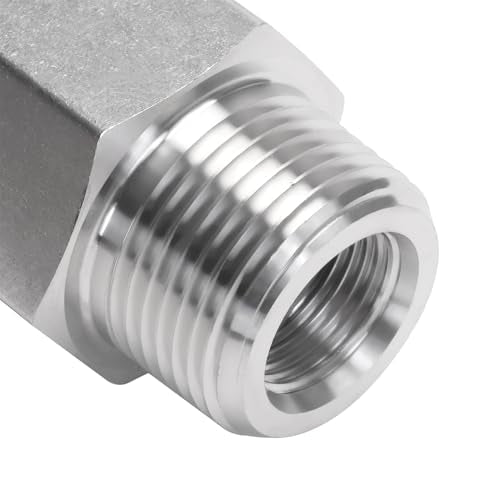 Air Check Valve - 3/4" NPT Female x Male High Temperature Stainless Steel Hex One Way Valve For Air - size: 3/4" NPT, style: Female x Male