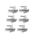 uxcell 6Pcs Stainless Steel Single Way Air Valve Distributor for Aquarium Pump