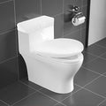 Toilet Tank Lid Cover, Bathroom Stretch Washable Spandex Toilet Tank Protector Cover with Elastic Bottom, White - color: White