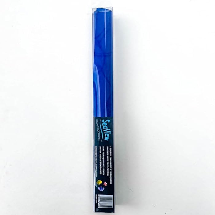 Seaview Brilliant Backgrounds Deep Sea Blue/Midnight Black 18" L X 36" W