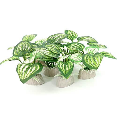 6PCS Aquarium Plants Fish Tank Decorations Betta Silk Plastic Plants for Aquarium Decor - color: B-6pcs Set/Green