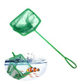 HEMOTON Mini Fish Tank Net Green Aquarium Mesh Catch Net with Long Handle for and Easy Fish Handling for Fish and Aquatic Plants