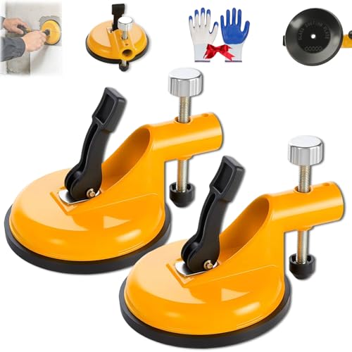 2026 New Adjustable Height Setter - Professional Countertop Leveling Tool, Precise Floor Gap Fixer Tool with Powerful Vacuum & Rubber Suction Grip, for Perfect Surfaces, for Granite, Marble (D) - color: D