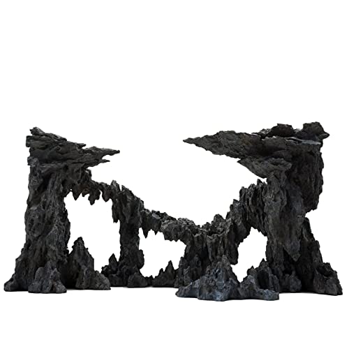 Allcolor Fish Tank Decor Rocks.Aquarium Decoration Model.Easy and Quick Solution for Aquascaping.(Twilight) - style: Twilight