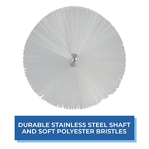 Vikan 53705 Tube Brush,2.4",PP/PBT,White - color: White