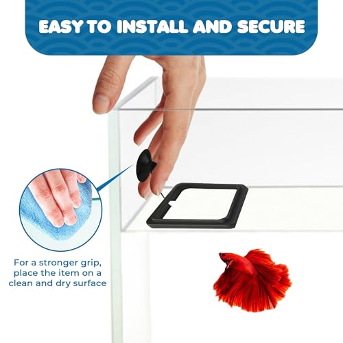 SunGrow Fish Food Feeding Ring, Stop Water Turbulence from Washing Food & Floating Plants into Filtration System, Suitable for Flakes & Floating Fish Pellets (3 Pieces) - size: 3 Pieces