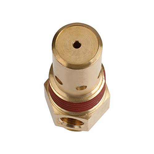 Air Compressor Replacement Components Brass 1/2 Inch MNPT Compressor in Tank Check Valve Kit with Three Different Unloader Tube Fittings 20 SCFM 4 Pieces