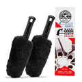 Chemical Guys Gerbil Wheel and Rim Brush, Safe for Exhaust, Tires, Rims, Engine Bays, & More, 2 Pack - size: 2 Pack