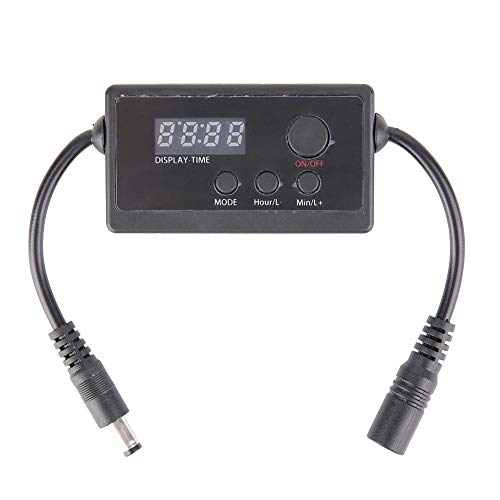 Aquarium Light Timer, LED Intelligent Lighting Timing Dimming System Dimmer Modulator for Fish