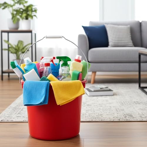 4 PCS Bucket Handle Replacement 5 Gallon White Metal Bucket Handles with Plastic Grip Ergonomic Iron Replacement Buckets Handles for Home Household Garden Construction