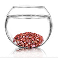 Pebbles Polished Gravel,Natural Polished Stones for Flower Bed Fish Tank Plants 3.5-Oz(Red) - color: Red