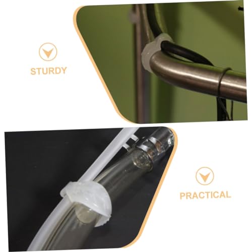 Mikikit 1Set Rope Light Mounting Clips Elegant Cable Clips for Easy Installation of Arch Connecting Light Fixtures for Decorative Lighting