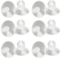 40Pcs Aquarium Suction Cups Clear Fish Tank Hose Clamps Suction Cup Clips Airline Tube Holders Fish Tank Holders Clips for Fish Tank Tubing