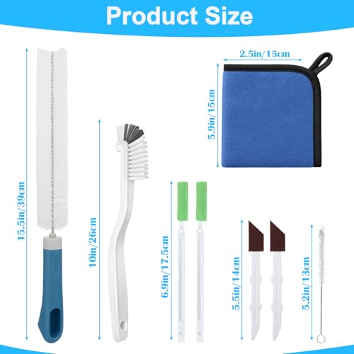 Humidifier Cleaner Brush Kits,8Pcs Humidifier Cleaning Brushes Tools Accessories - color: Multicolor1