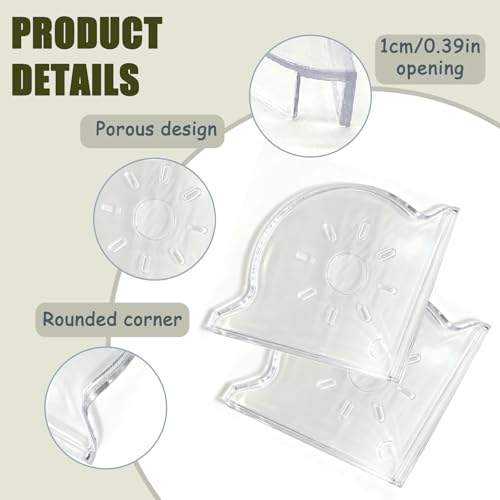 2 Pcs Fish Tank Corner Storage, Corner Organizer for Fish Tank, Triangle Aquarium Corner Shelf for Aquatic Plants, Storage and Decoration
