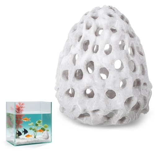 Shrimp Hides for Aquarium Plastic Aquarium Fish Tank Tunnel with Suction Cup, Betta Habitat Cave Shelter Hideout for Shrimps Guppy Hiding Resting
