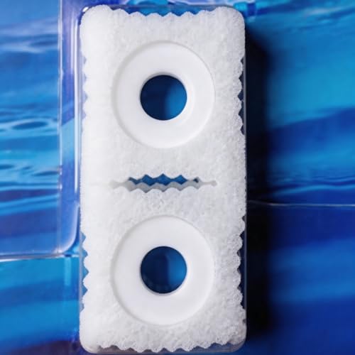 2 PCS Sponge Filter Quiet Small for 1-20 Gallon (2* Replacement Sponge) - color: Replacement Sponge