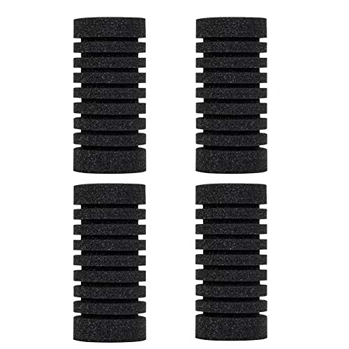 hygger Pack of 4 Replacement Sponges for Aquarium Double Sponge Filter (M) - size: Sponge M (15-55 gallon)