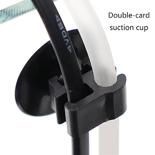 Fish Tank Suction Cup Clip 5pcs Aquarium Suction Cup Clip Fish Tank Oxygen Tube Hose Pump Power Cord Buckle Wire Suction Cups Aquarium Accessories