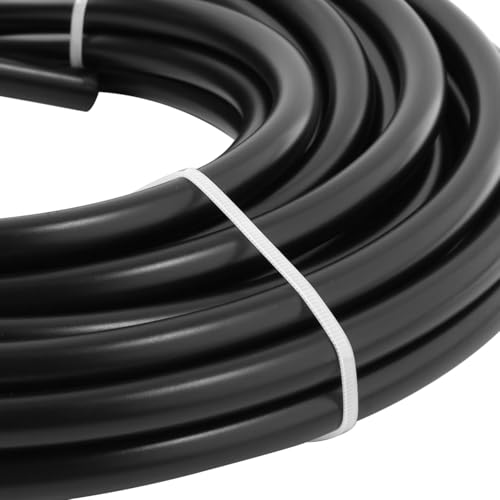LokoCar Nylon Air Line 25ft 3/8" OD Pneumatic Nylon Tube DOT Approved SAE J844 Airline For Air Brake Tubing or Fluid Transfer Black - size: 3/8" OD 25 Feet