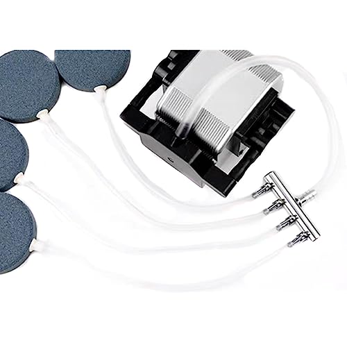 4-Way Aquarium Air Flow Control Lever Valve Chromium Copper Distributor Fish Tank Splitter Pump Accessories 1Pcs