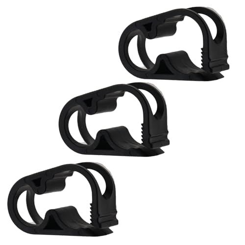 5PCS Conduit Adjustment Disconnectors 6-12mm Adjustable Lab Pipe Clamp Aquarium Hose Stop Clamp Tea Tray Stop Clamps Suitable for Garden Spray Hose Flow Control
