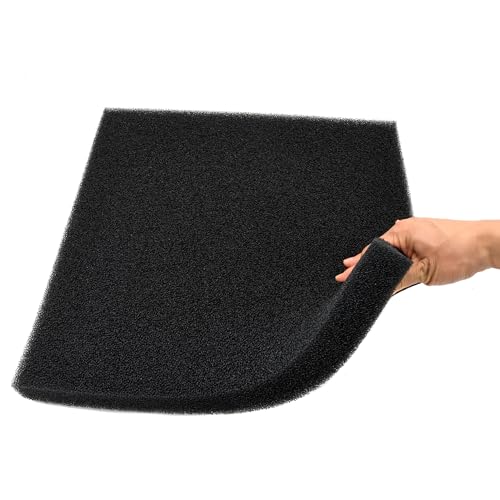 Aquarium Filter Bio Sponge Pad, Foam Sponges Filter Media, Cut fit it Filter Accessories for Fish Tanks and Ponds (18"x18"x1.6" (35PPI) 1 Pack) - size: 18"x18"x1.6" (35PPI) 1 PACK