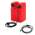 6 Gallon Marine Portable Tank, 24 L Marine Tank, Boat Marine Transfer Tank with Hose, I-Shaped Handle - size: 24L