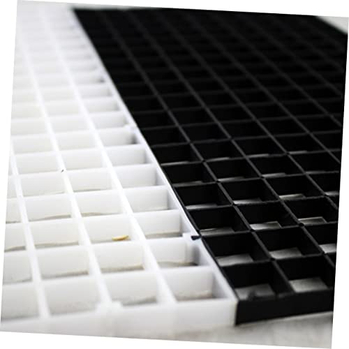 Happyyami Eco-Friendly Aquarium Supplies Isolation Panel Lattice Plate Fish Tank Divider for Betta Suction Cups