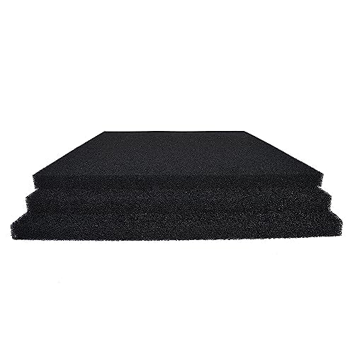 Hipanda 2 Pack Aquarium Bio Filter Sponge Pad 20"x20"x1",50PPI, Bio Filter Media Foam Pad Sponges, Cut-to-Size Open Cell Foam Sheet for Fish Tank - size: 20“x20"x1" (50PPI) 2 Pack