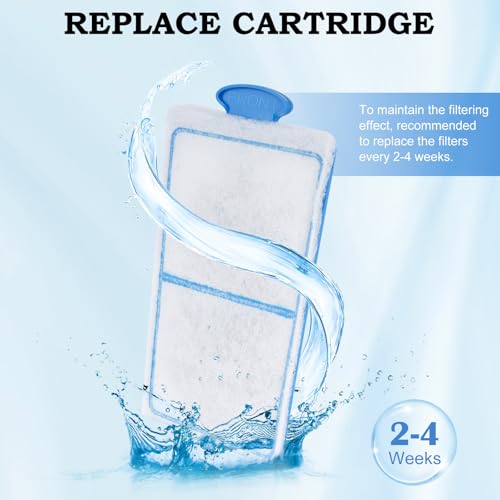 hygger 10 Pack Replacement Aquarium Carbon Filter Cartridges Hang On Back Filter HG149-M HG149-L